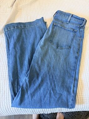 Ariat Women's Light Blue Wide Leg Jeans